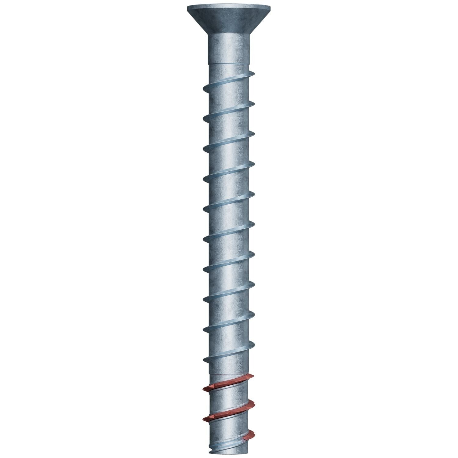 Simpson Strong-Tie Titen HD 3/8-in. x 4-in. Type 316 SS Countersunk Head Heavy-Duty Screw Anchor, 25-Pack (THD37400CS6SS)
