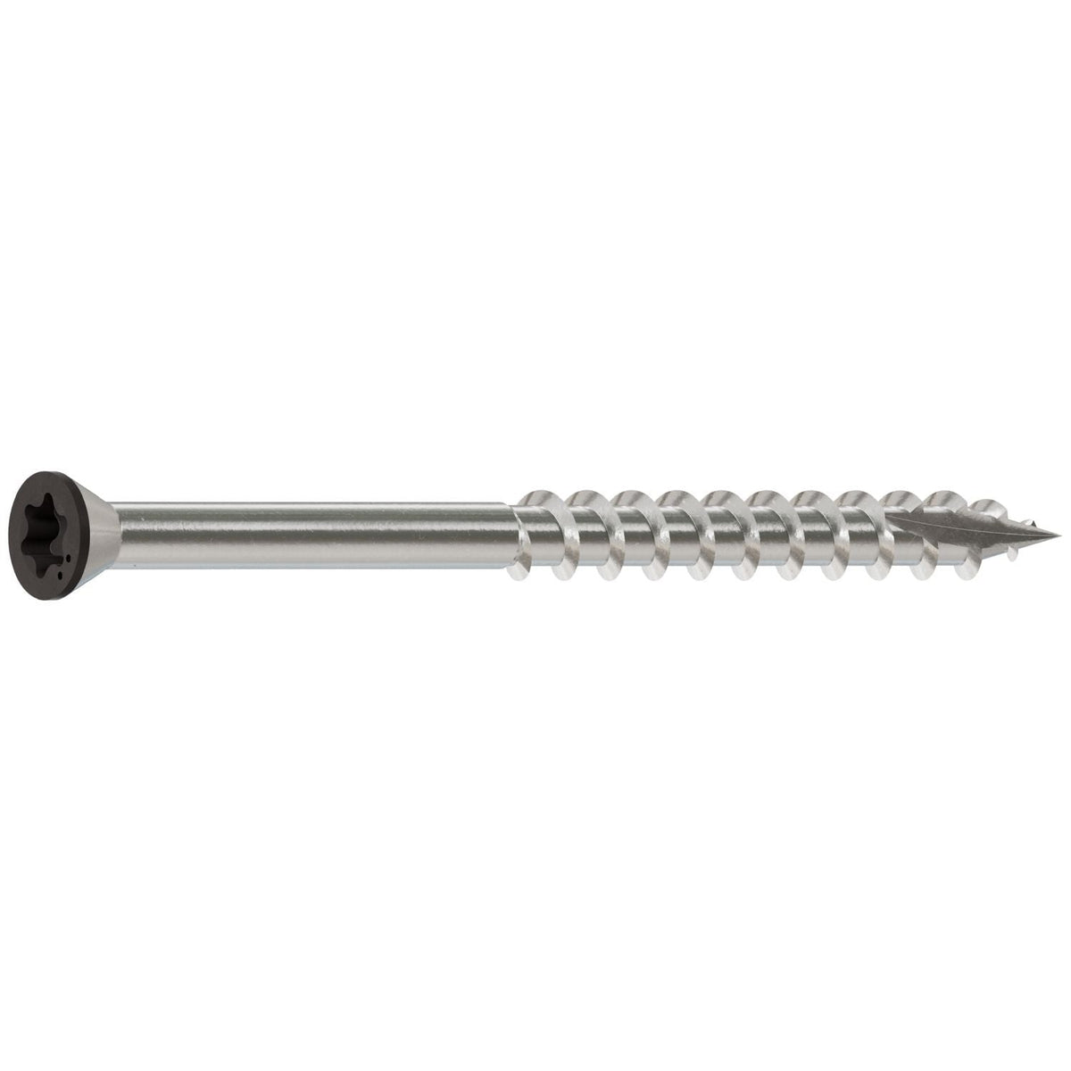Simpson Strong-Tie S07225FTBGR04 Trim-Head Screw, 6-Lobe Drive, #7 x 2-1/4-in. T-15 Type 305, Gray 04, 1750-Pack