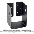 Simpson Strong-Tie APHH46R Outdoor Accents APHH ZMAX, Black Heavy Joist Hanger for 4x6 Rough
