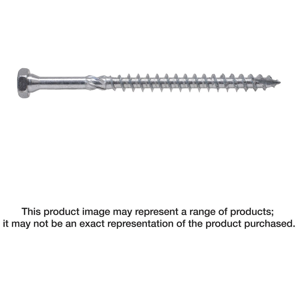 Simpson Strong-Tie SDHR31614 Strong-Drive SDHR COMBO-HEAD Screw, 0.315-in. x 6-1/4-in., Blue Zinc, 100-Pack