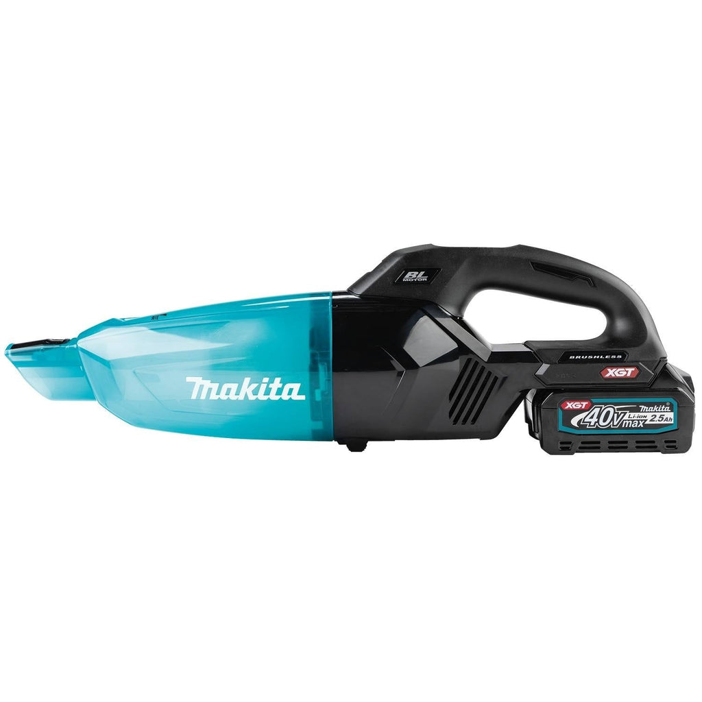 Makita GLC01SD1 40V max XGT Brushless 4-Speed HEPA Filter Compact Stick Vacuum 2.5Ah Kit