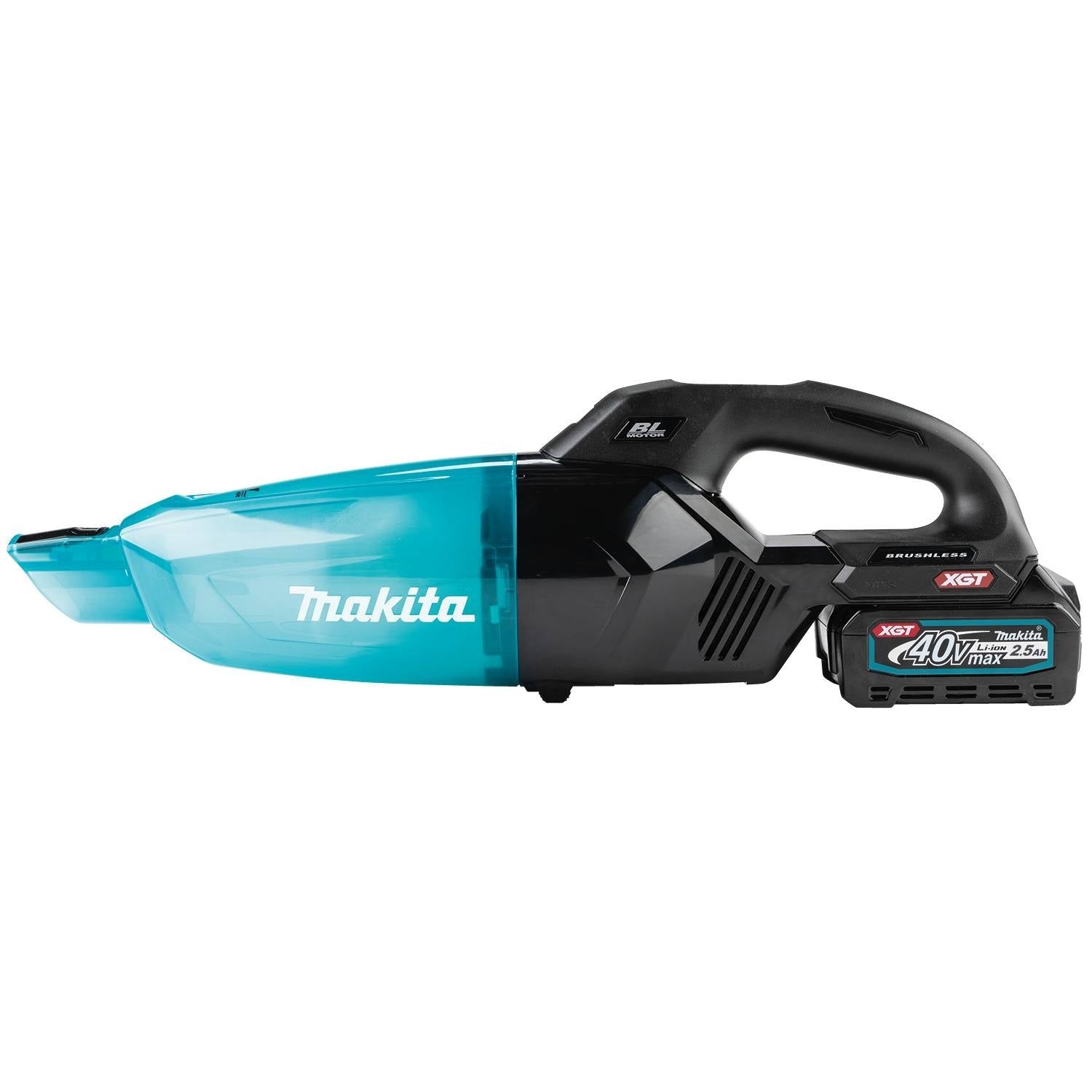 Makita GLC01SD1 40V max XGT Brushless 4-Speed HEPA Filter Compact Stick Vacuum 2.5Ah Kit