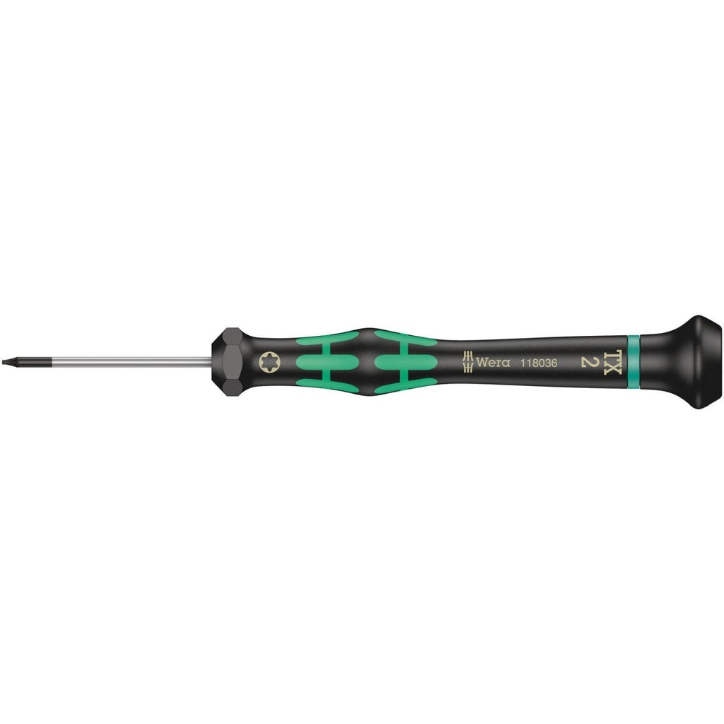 Wera 2067 Torx Screwdriver For Torx Screws For Electronic Applications, Torx 2x40-mm.