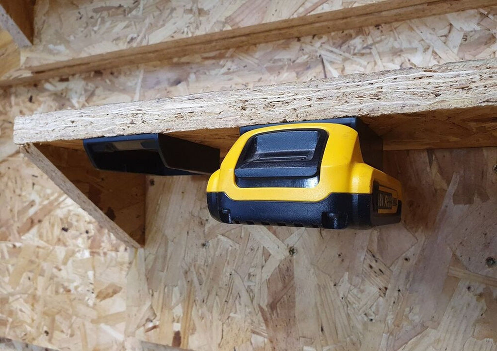StealthMounts Battery Mounts for DeWALT 20V and Flexvolt, 6-Pack