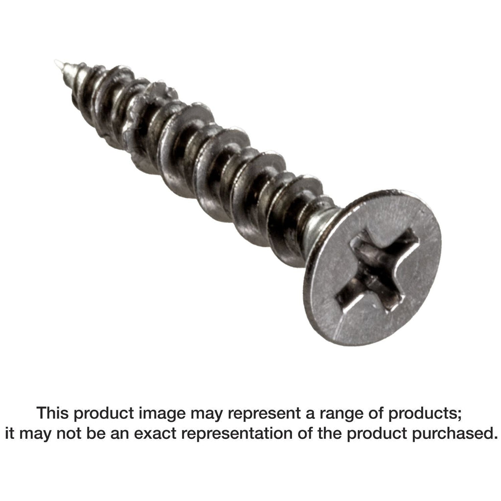 Simpson Strong-Tie T08J100FXM Marine Screw, Flat Head, #8 x 1-in. #2 Phillips Drive, Type 316, 1000-Pack