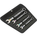 Wera 6000 Joker 4 Imperial Set 1 Ratcheting Combination Wrenches Set, Imperial, 4-Pieces