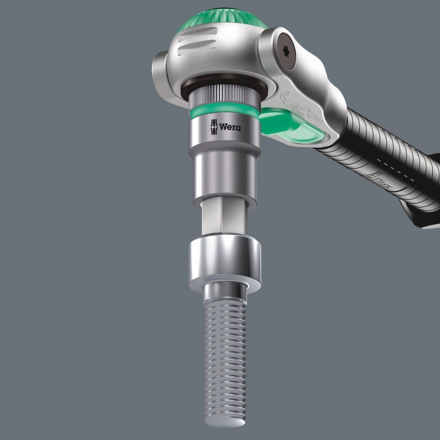 Wera 8740 C Hf Zyklop Bit Socket With 1/2-in. Drive With Holding Function, 8x140-mm.