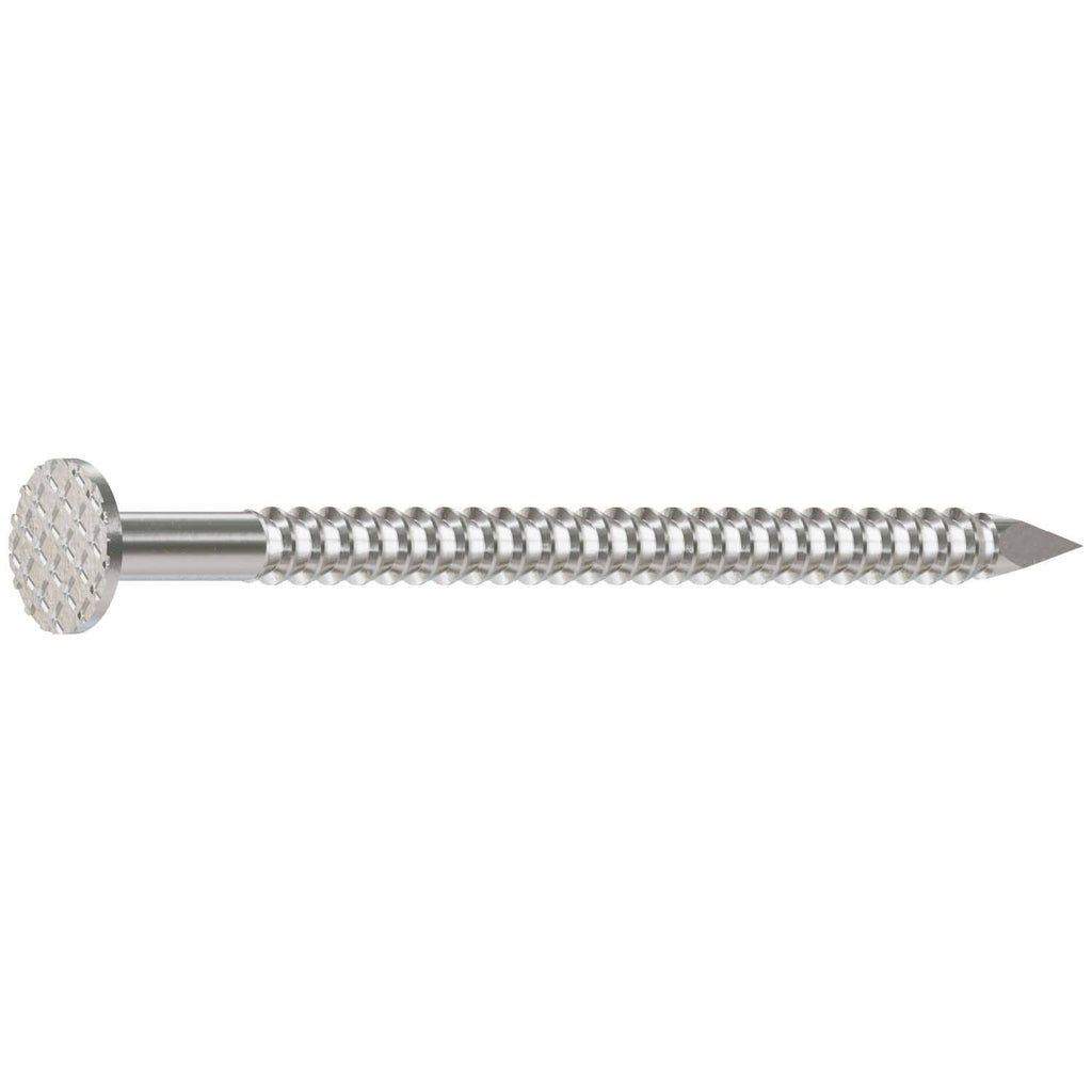 Simpson Strong-Tie T4KR71 Premium Siding Nail, 1-1/2-in. x 7/32-in. Head Dia., Type 316 Stainless Steel, 1-lb.