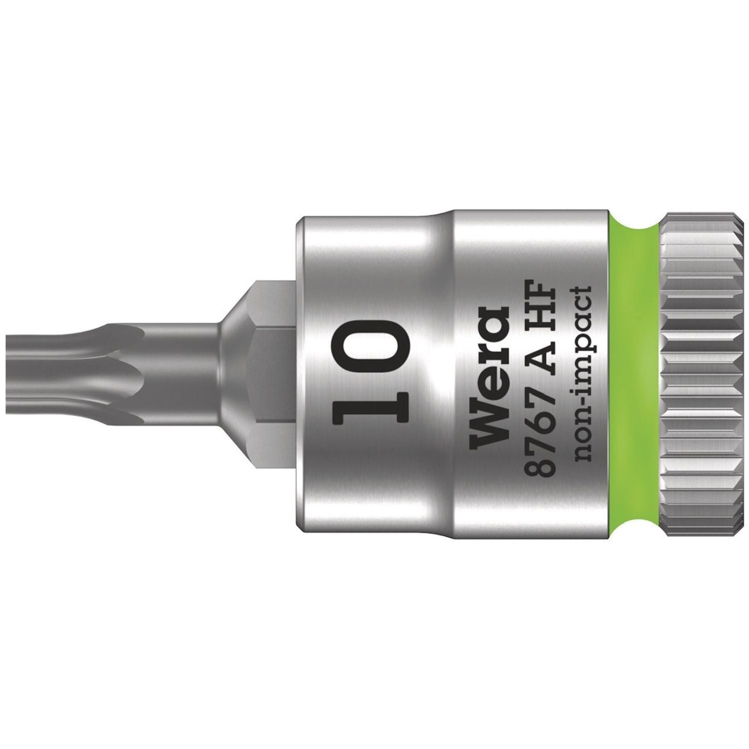 Wera 8767 A Hf Torx Zyklop Bit Socket With Holding Function, 1/4-in. Drive, Torx 10x28-mm.