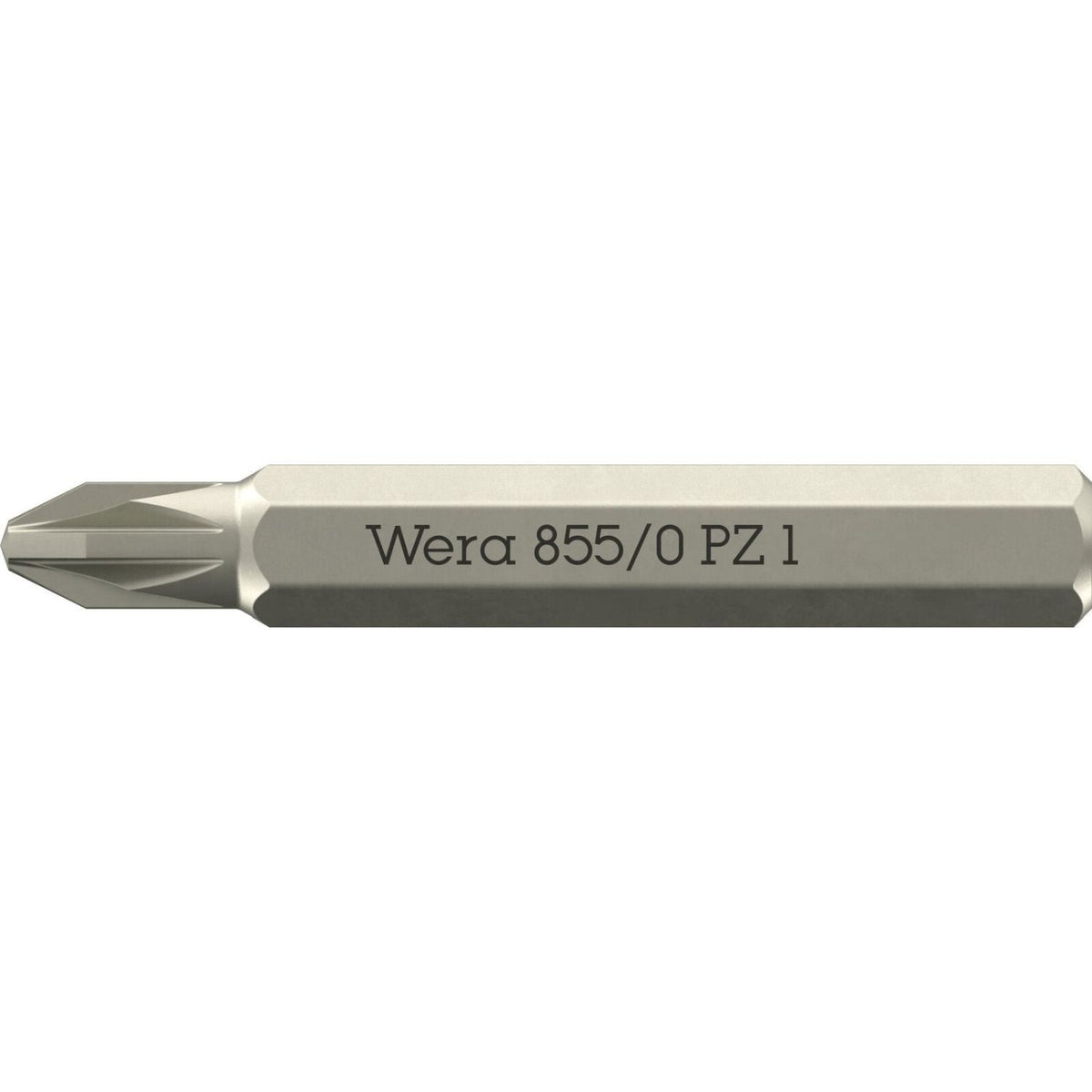 Wera 855/0 Micro Bit Suitable For Pozidriv Screws, Pz 1x30-mm.