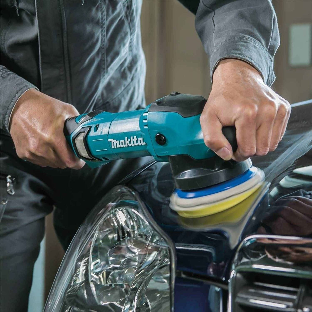 Makita PO5000CX2 Corded 5" Dual Action Random Orbit Polisher