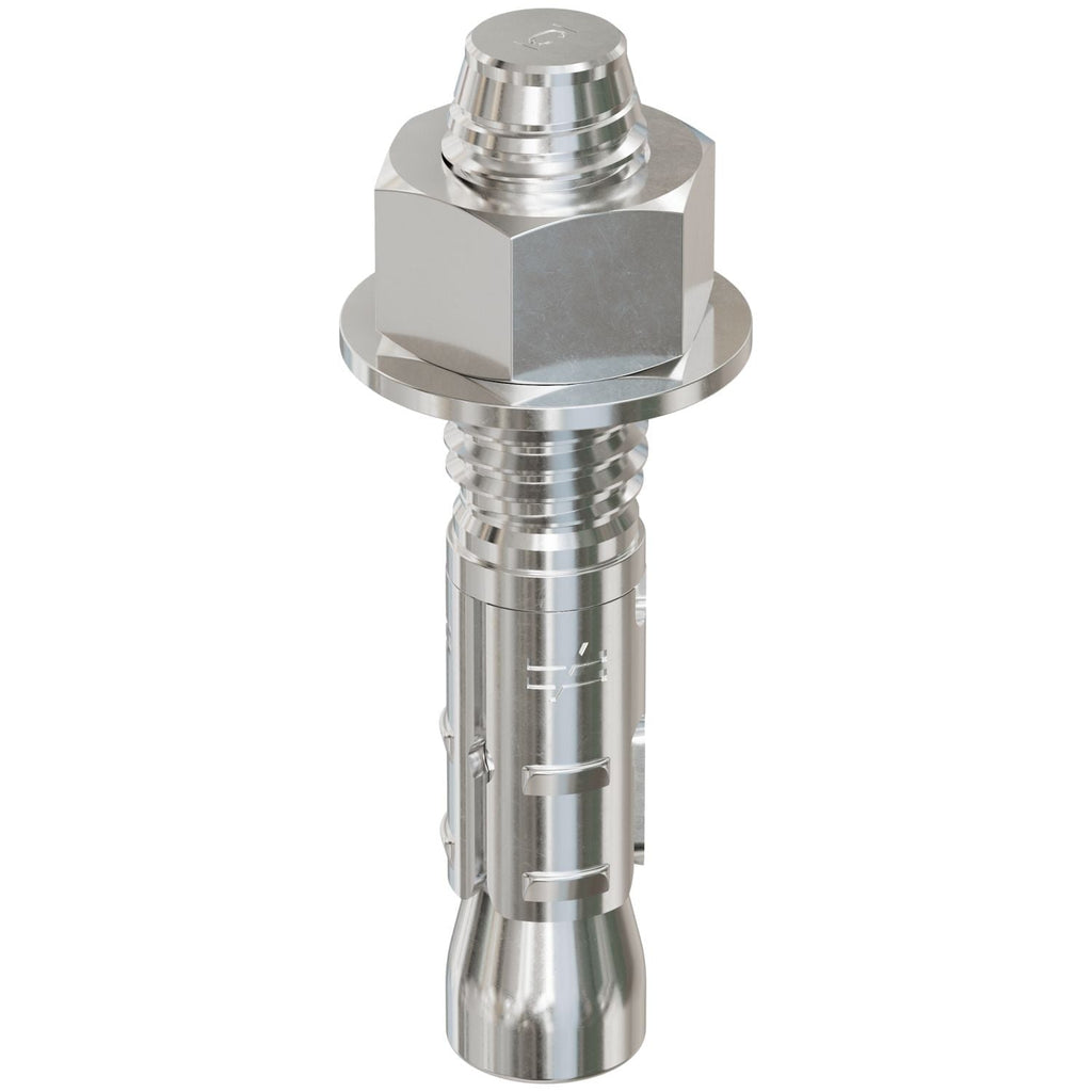 Simpson Strong-Tie STB2-502346SSR25 Strong-Bolt 2, 1/2-in. x 2-3/4-in. Type 316 Stainless-Steel Wedge Anchor, 25-Pack
