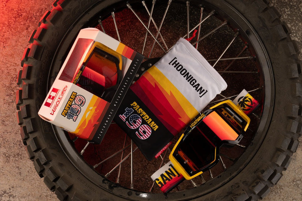 Heat Wave Hoonigan Pastrana MXG-250 Moto Goggle