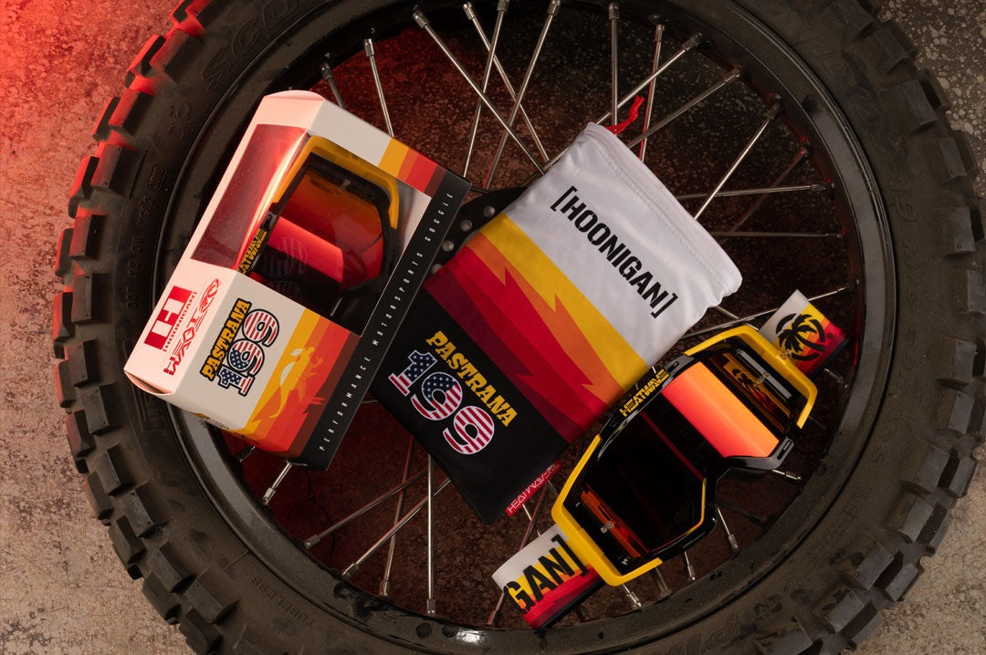 Heat Wave Hoonigan Pastrana MXG-250 Moto Goggle