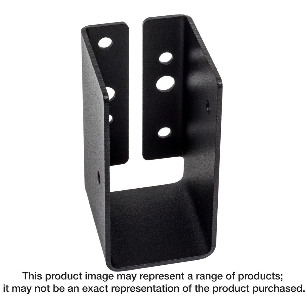 Simpson Strong-Tie APLH210R Outdoor Accents APLH ZMAX, Black Light Joist Hanger for 2x10 Rough