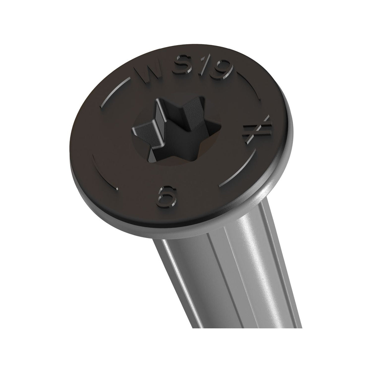 Simpson Strong-Tie SDPW19600-R50 Strong-Drive SDPW DEFLECTOR Screw, 0.195-in. x 6-in. T40, 6-Lobe, E-Coat, 50-Pack