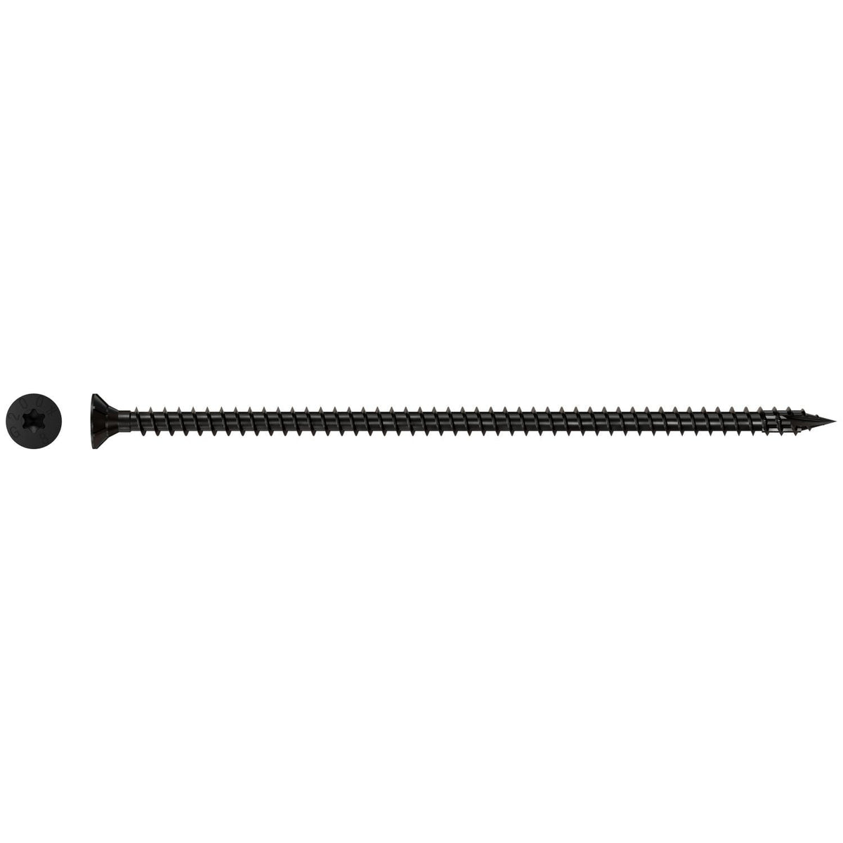 Simpson Strong-Tie SDCF8X200-R50 Strong-Drive SDCF TIMBER-CF Screw, 0.315-in. x 7-7/8-in. T40, E-Coat, 50-Pack