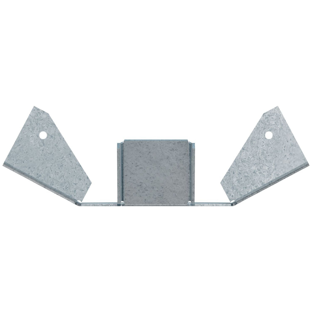 Simpson Strong-Tie GT2Z GT ZMAX Galvanized 16-Gauge Gazebo Tie for 6-2x Rafters and Top Plate to Post