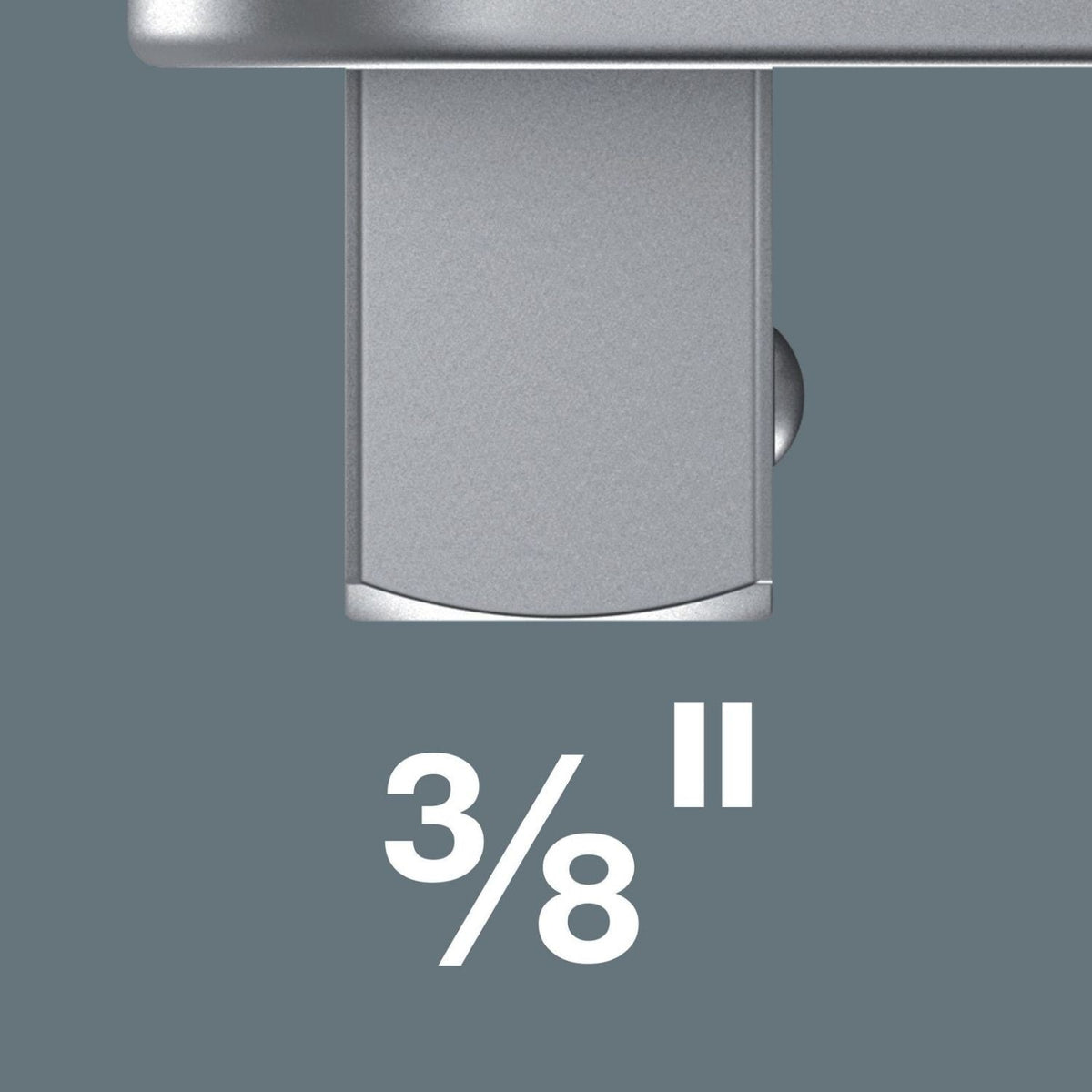 Wera 7773 B Square Drive Insert, 9X12-mm., 9X12x3/8-in.x44-mm.