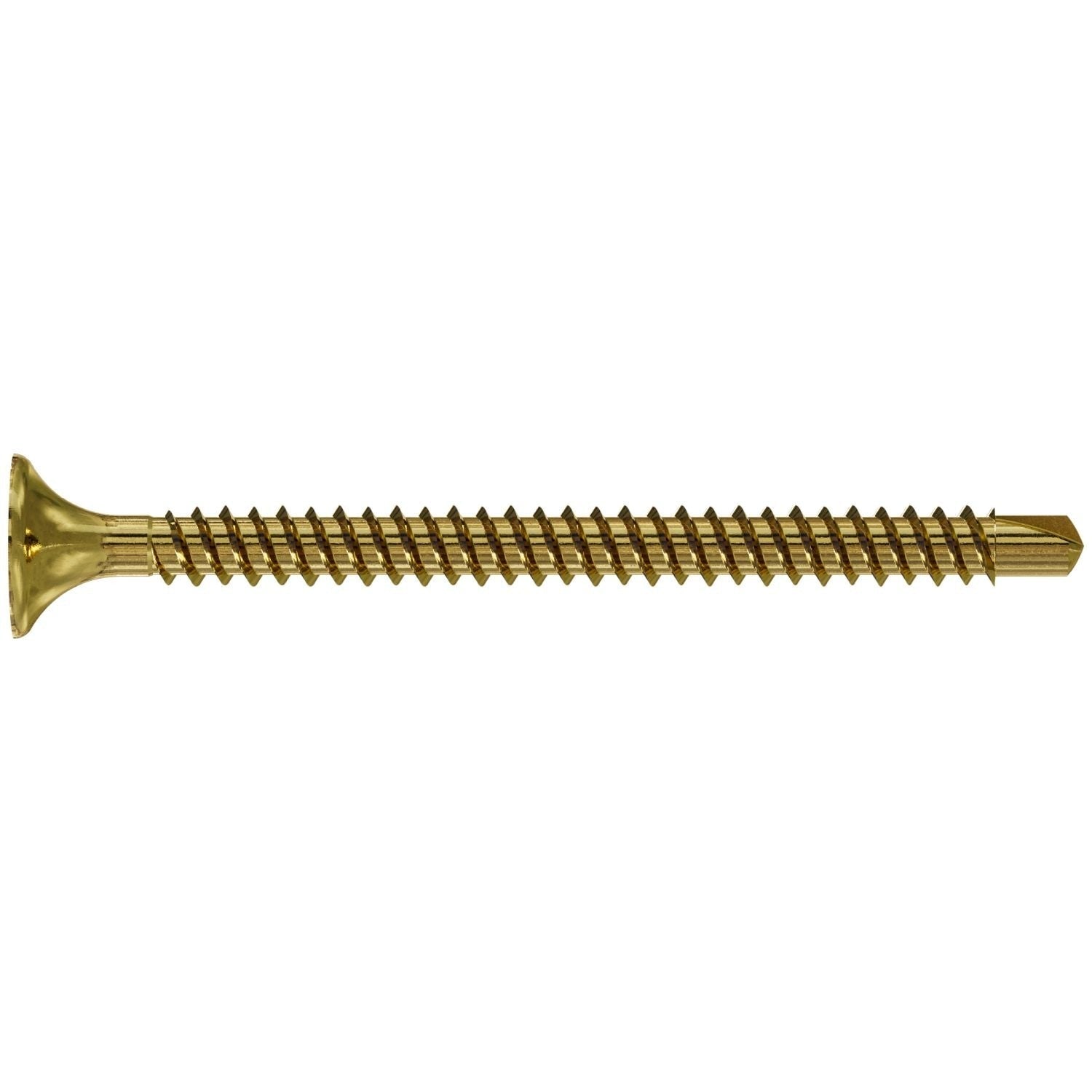 Simpson Strong-Tie Drywall-to-CFS Collated Screw, #6 x 1-7/8-in. #2 Phillips, Yellow Zinc, 2000-Pack (DWFSD178PS)