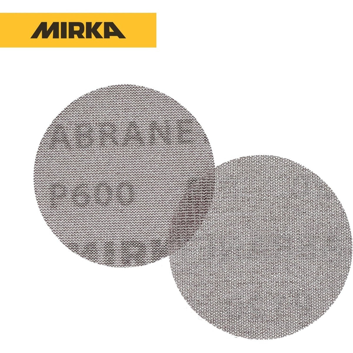 Mirka Abranet 3-in. P600 Hook and Loop Mesh Sanding Discs, 50-Pack (9A-203-600)