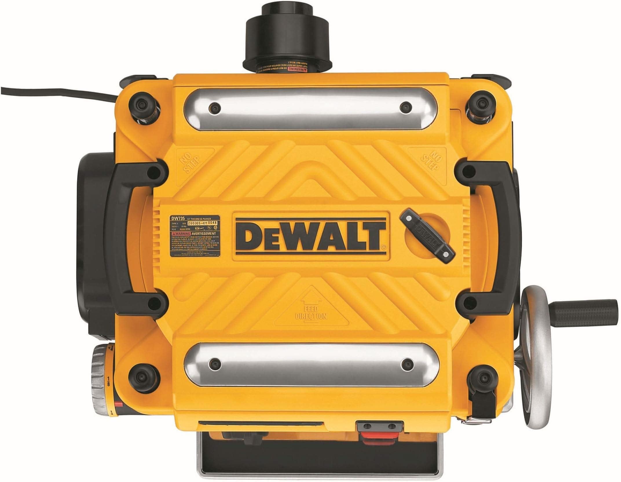 DEWALT DW735 Corded 13" Three Knife, Two Speed Thickness Planer