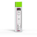 Pica 7031 Red Fine-Dry Refill Lead, 12-Pack
