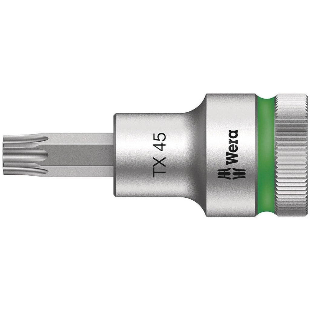 Wera 8767 C Hf Torx Zyklop Bit Socket With 1/2-in. Drive With Holding Function, Torx 30x140-mm.