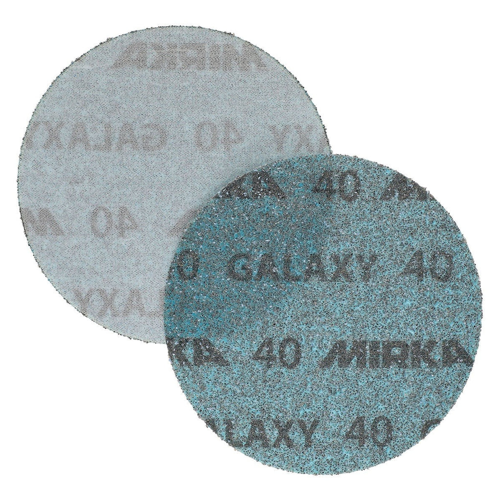 Mirka Galaxy 5-in. 40 Grit Grip Sanding Disc for Multi-Material Surface Prep (FY-612-040)