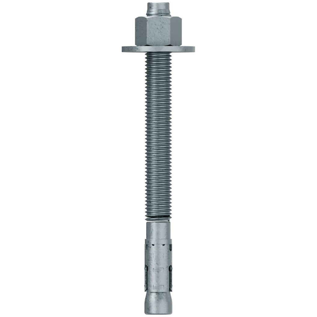 Simpson Strong-Tie STB2-75812MGF8 Strong-Bolt 2, 3/4-in. x 8-1/2-in. Mechanically Galvanized Wedge Anchor, Fully Assembled, 8-Pack