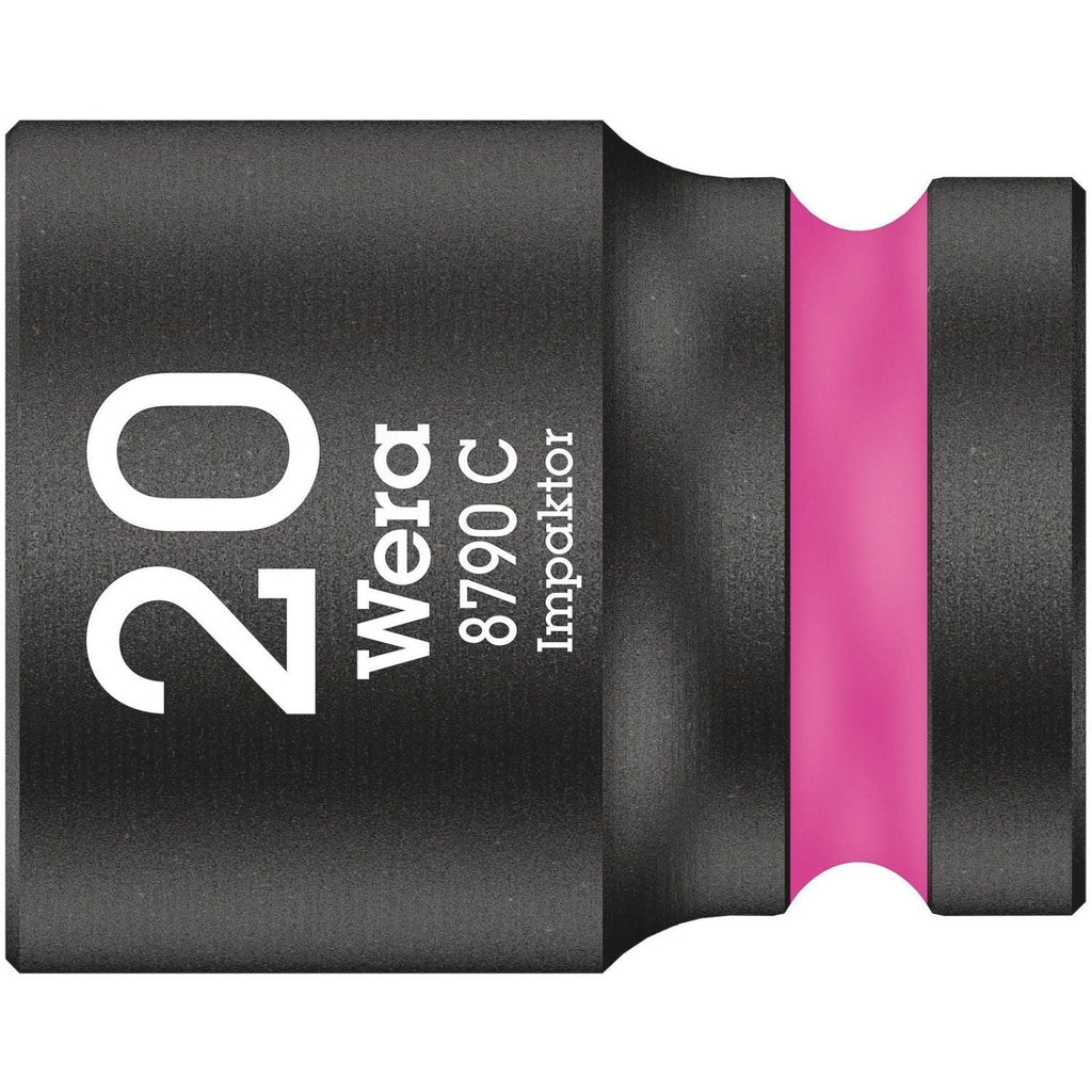 Wera 8790 C Impaktor Socket With 1/2-in. Drive, 20x38-mm.