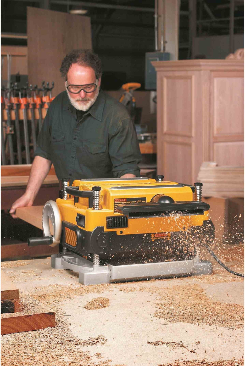 DEWALT DW735 Corded 13" Three Knife, Two Speed Thickness Planer