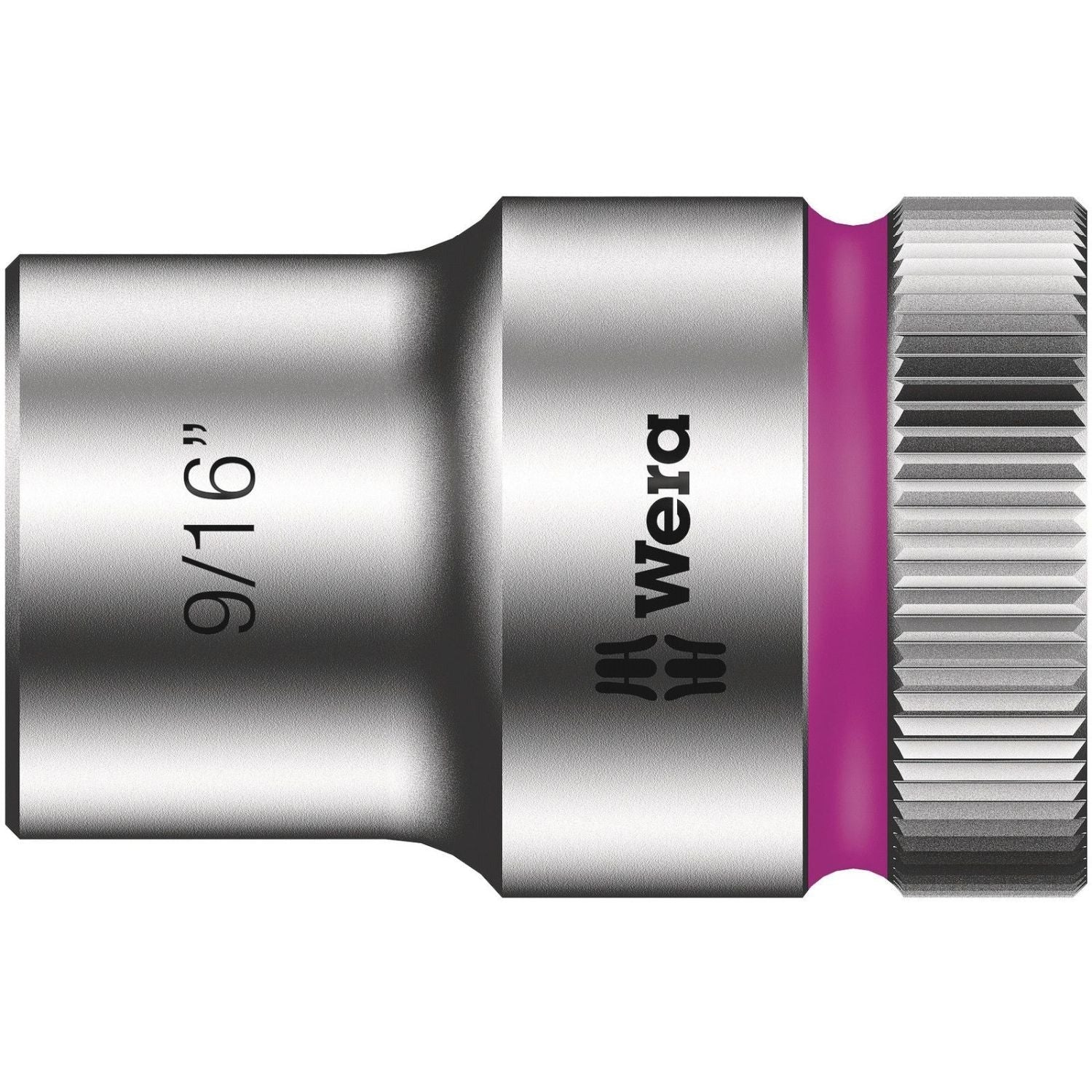 Wera 8790 Hmc Zyklop Socket With 1/2-in. Drive, 9/16-in.x37-mm.
