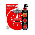 Diablo DCD050320H04G 5 Inch ROS Disc Hook & Lock 320 Grit , 4-Pack