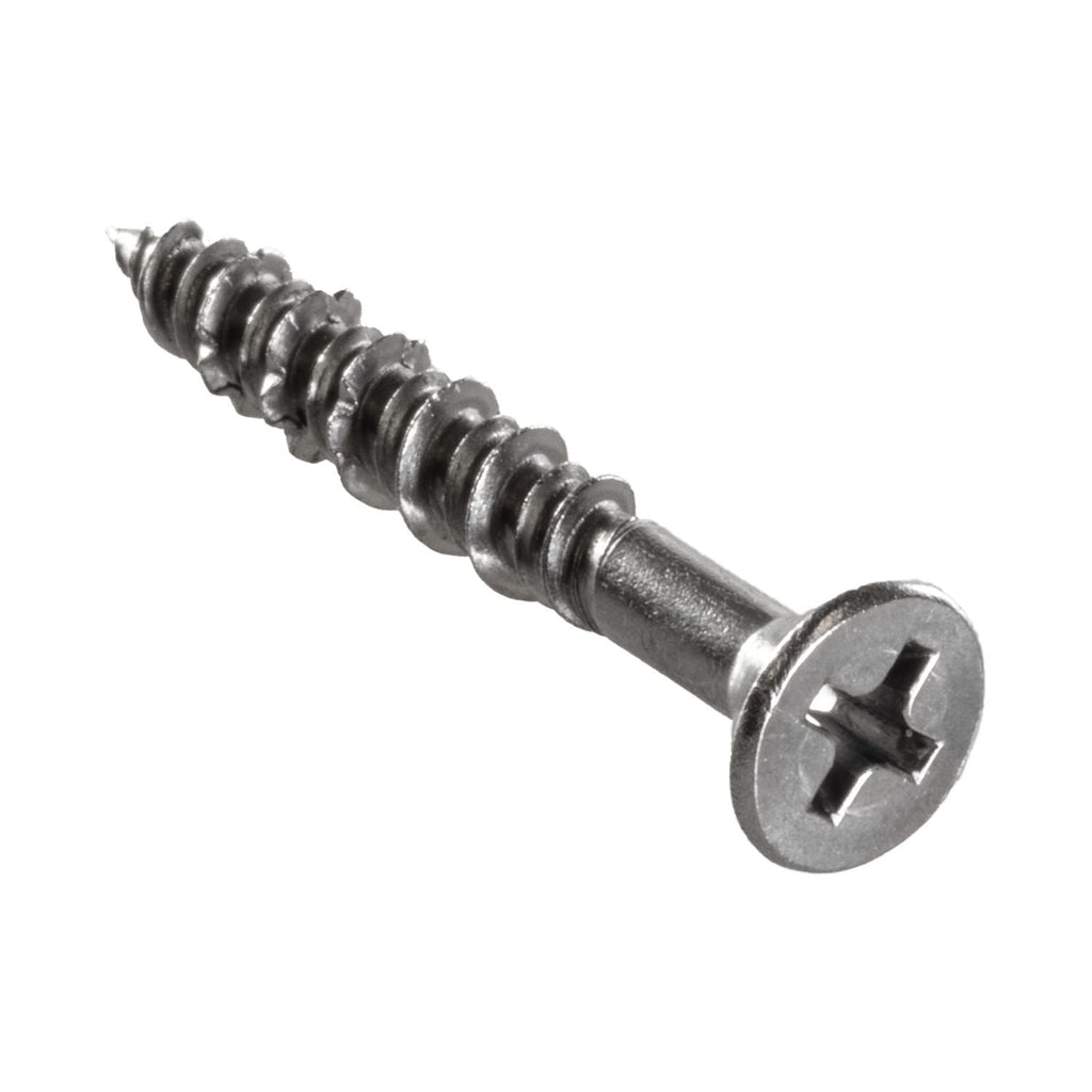 Simpson Strong-Tie T08J125FX-RP15 Marine Screw, Flat Head, #8 x 1-1/4-in. #2 Phillips Drive, Type 316, 15-Pack