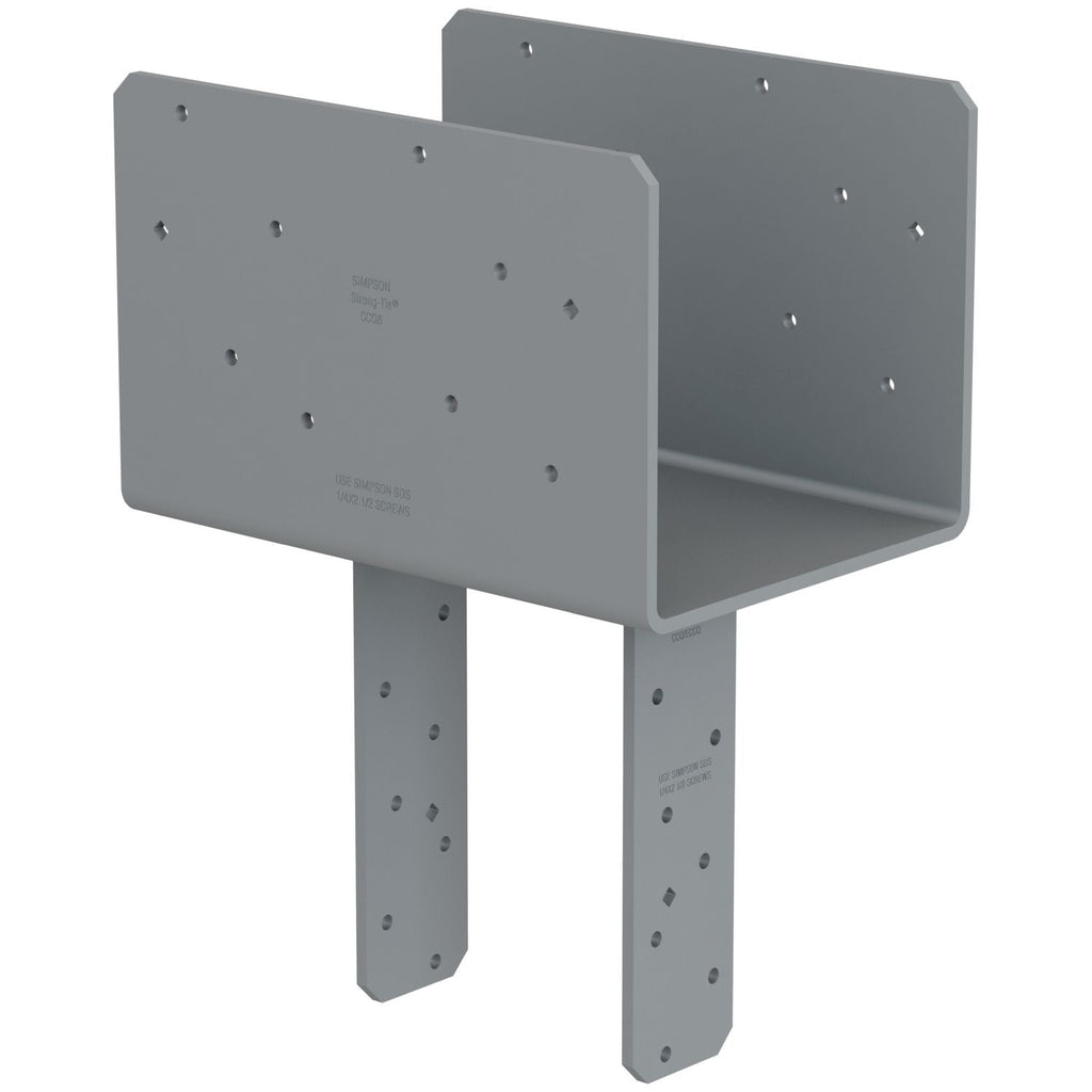 Simpson Strong-Tie CCQ86SDS2.5 CCQ Column Cap for 8x Beam, 6x Post with Strong-Drive SDS Screws