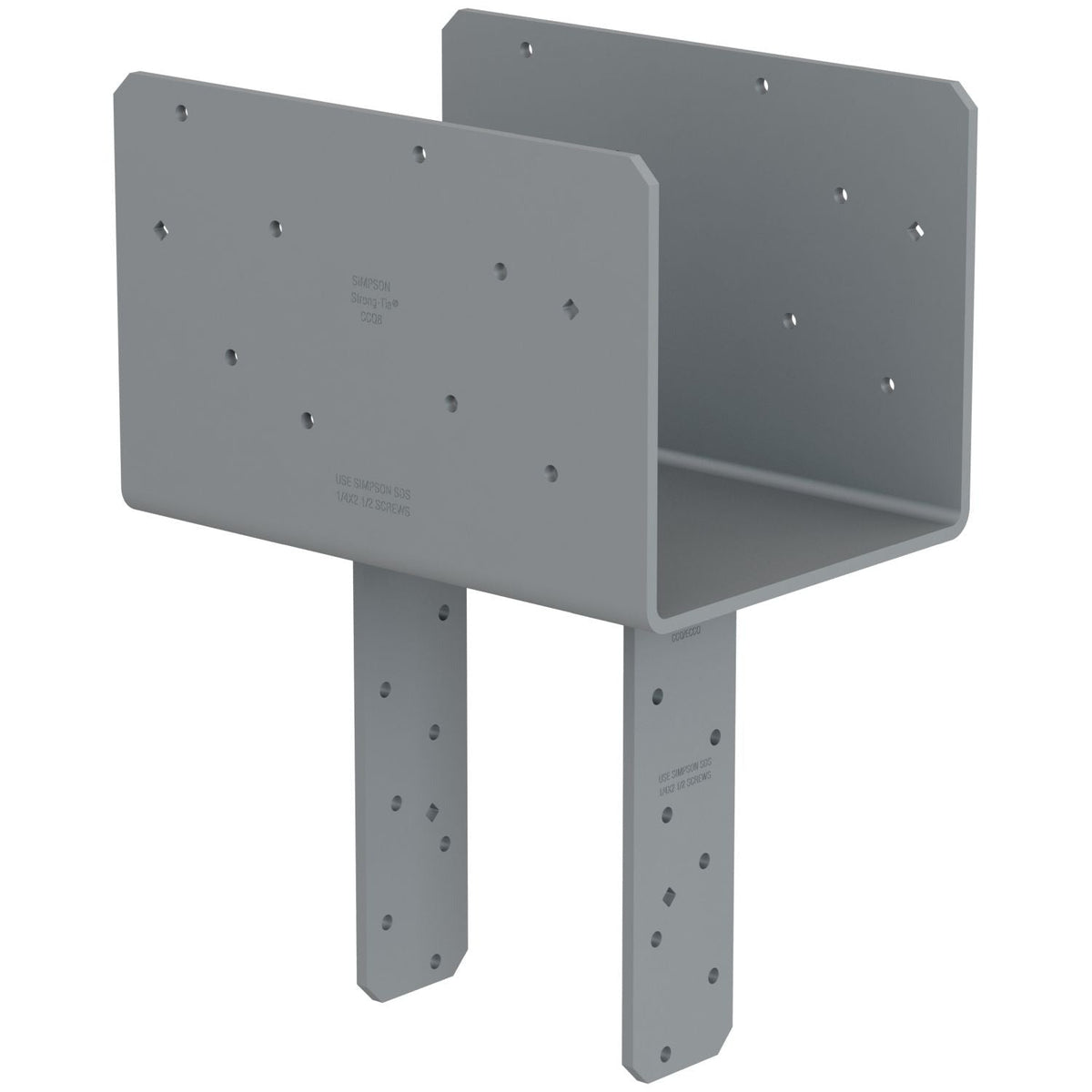 Simpson Strong-Tie CCQ86SDS2.5 CCQ Column Cap for 8x Beam, 6x Post with Strong-Drive SDS Screws