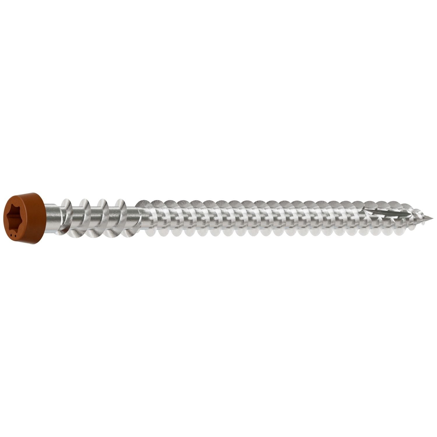Simpson Strong-Tie DCU234P305TN01 Deck-Drive DCU COMPOSITE Screw, #10 x 2-3/4-in. T20, Type 305, Tan 01, 350-Pack