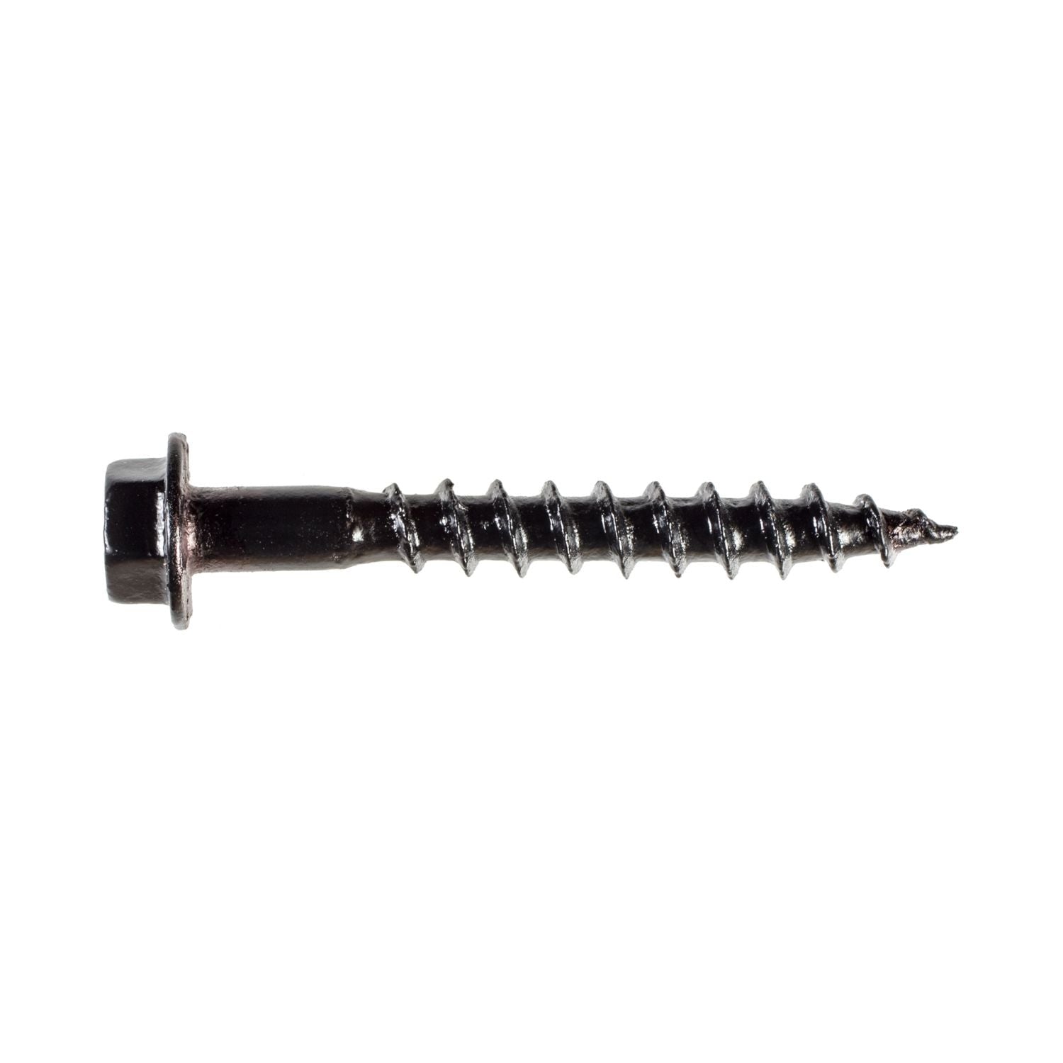 Simpson Strong-Tie SD10112DBBR50 Outdoor Accents Connector Screw, #10 x 1-1/2-in. Double-Barrier Coating, Black, 50-Pack