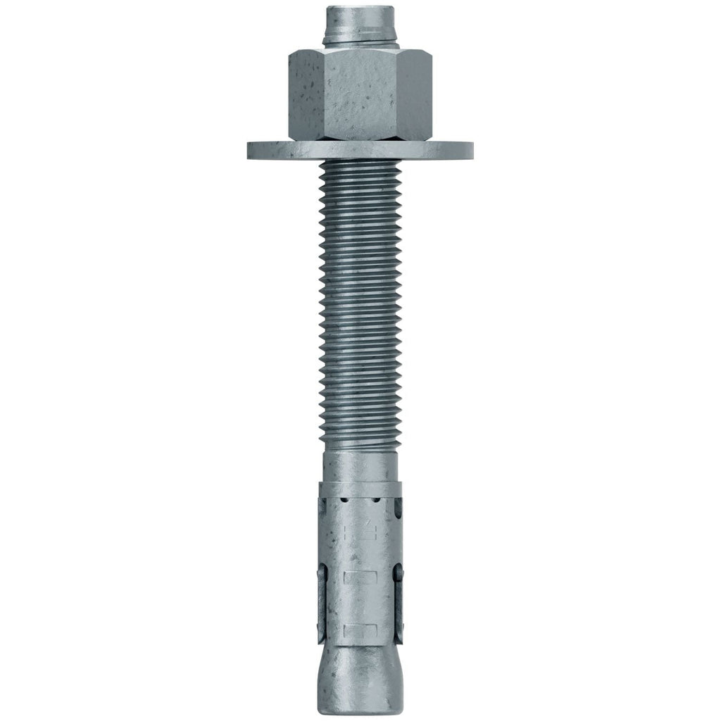 Simpson Strong-Tie STB2-75614MGF10 Strong-Bolt 2, 3/4-in. x 6-1/4-in. Mechanically Galvanized Wedge Anchor, Fully Assembled, 10-Pack