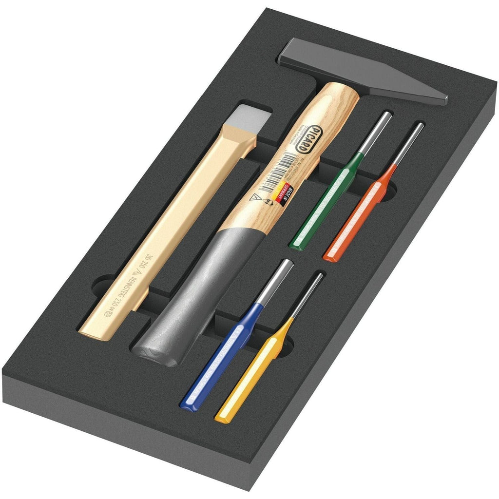 Wera 9782 Foam Insert Hammer Set 1, 6-Pieces