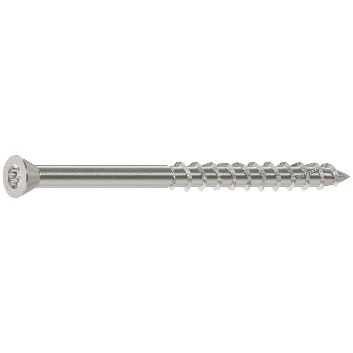 Simpson Strong-Tie S07225FWP Deck-Drive DWP WOOD SS Screw, #7 x 2-1/4-in. T-15, Trim Head, Type 305, 100-Pack