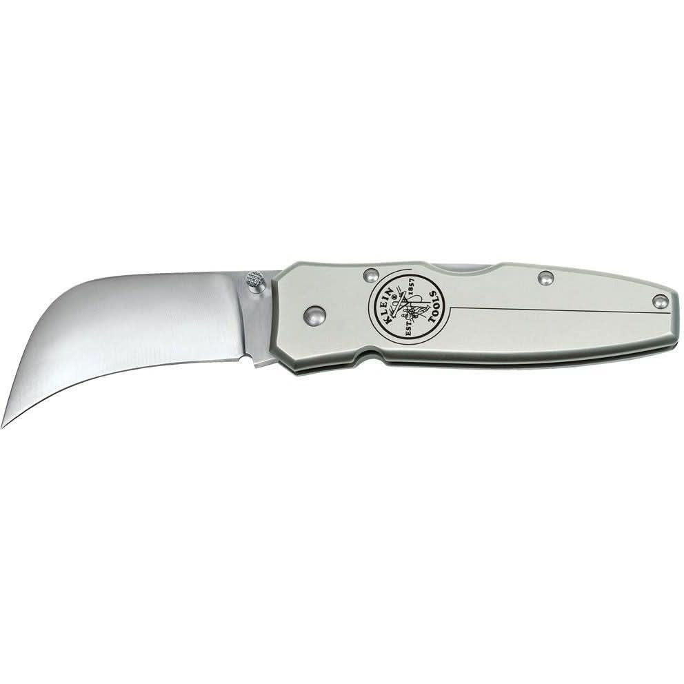 Klein 44006 Lockback Knife 2-5/8-Inch Hawkbill Blade, Aluminum Handle