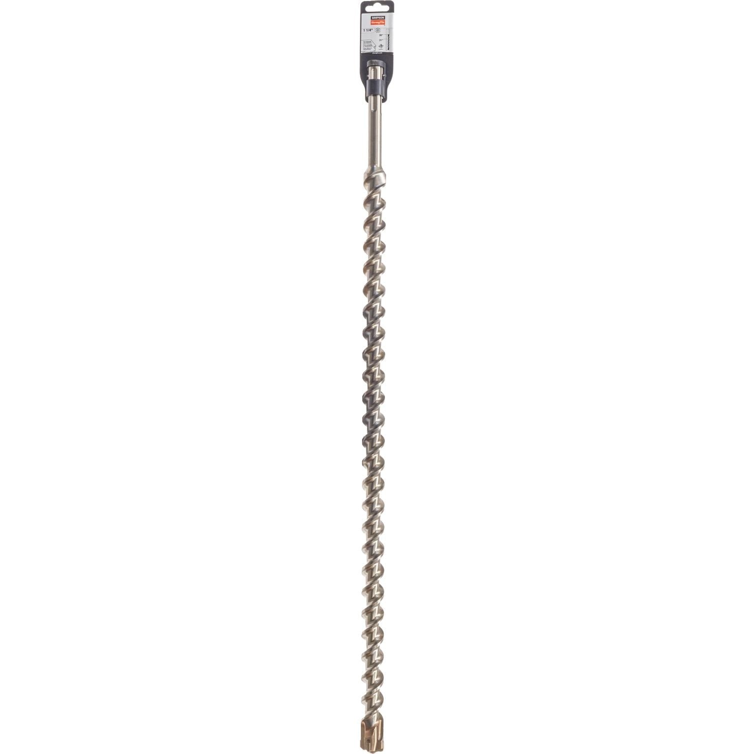 Simpson Strong-Tie MDMX12536Q 1-1/4-in. x 36-in. SDS-max Shank Quad-Head Drill Bit