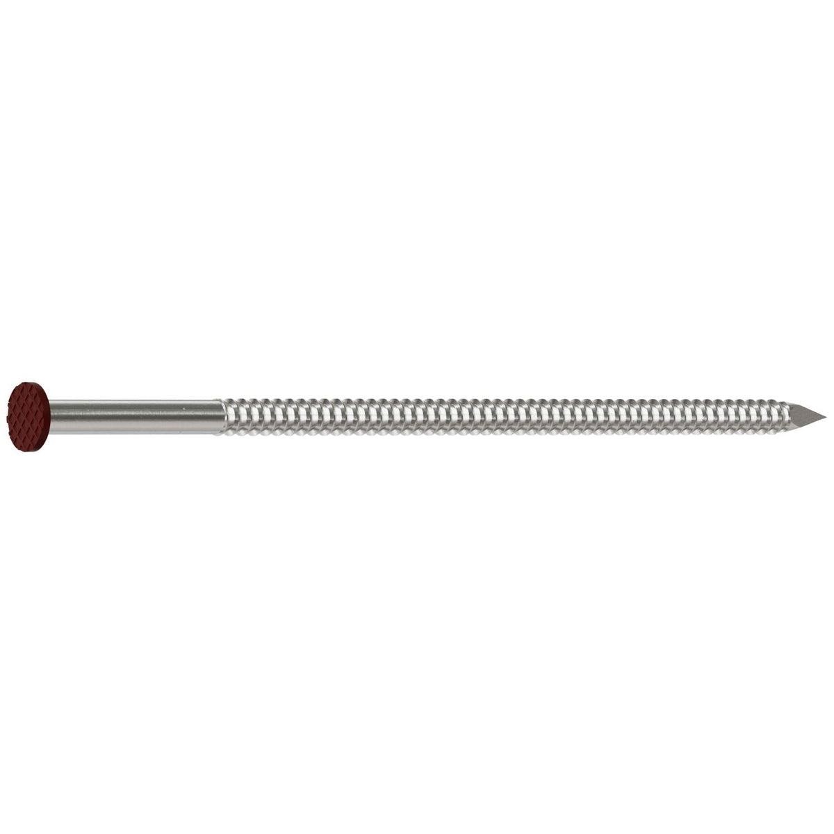 Simpson Strong-Tie S16SNDR1 Painted Siding Nail, 3-1/2-in. x .120-in. Type 304 Stainless Steel, Redwood, 1-lb.