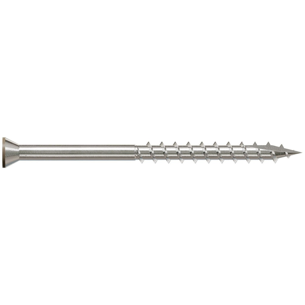 Simpson Strong-Tie S07225FTBBR05 Trim-Head Screw, 6-Lobe Drive, #7 x 2-1/4-in. T15 Type 305, Brown 05, 1750-Pack