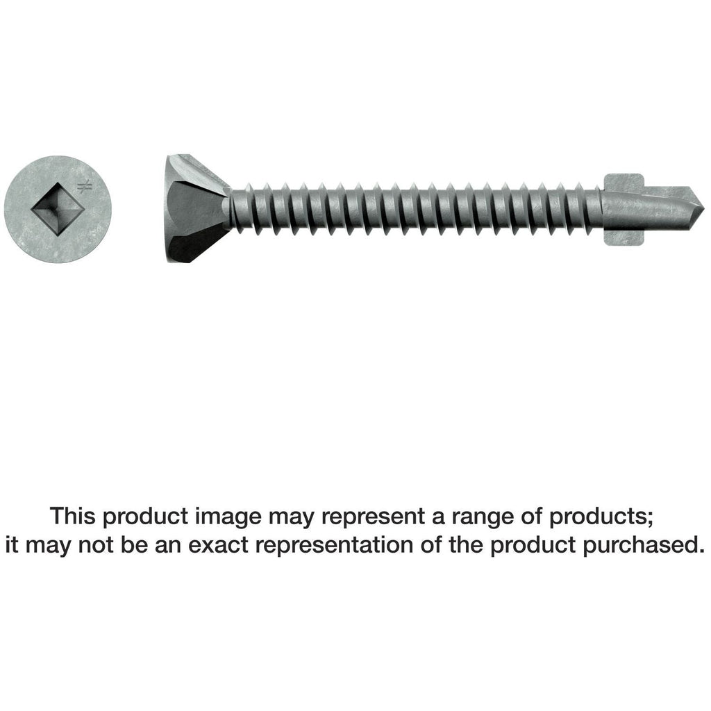 Simpson Strong-Tie CBSDQ158S CBSDQ Sheathing-to-CFS Screw (Collated), #8 x 1-5/8-in. #2 Square Undersized, 1500-Pack
