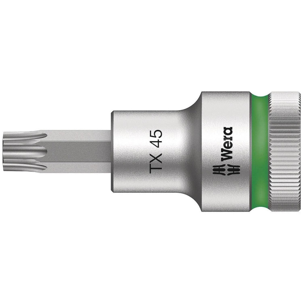 Wera 8767 C Hf Torx Zyklop Bit Socket With 1/2-in. Drive With Holding Function, Torx 45x60-mm.