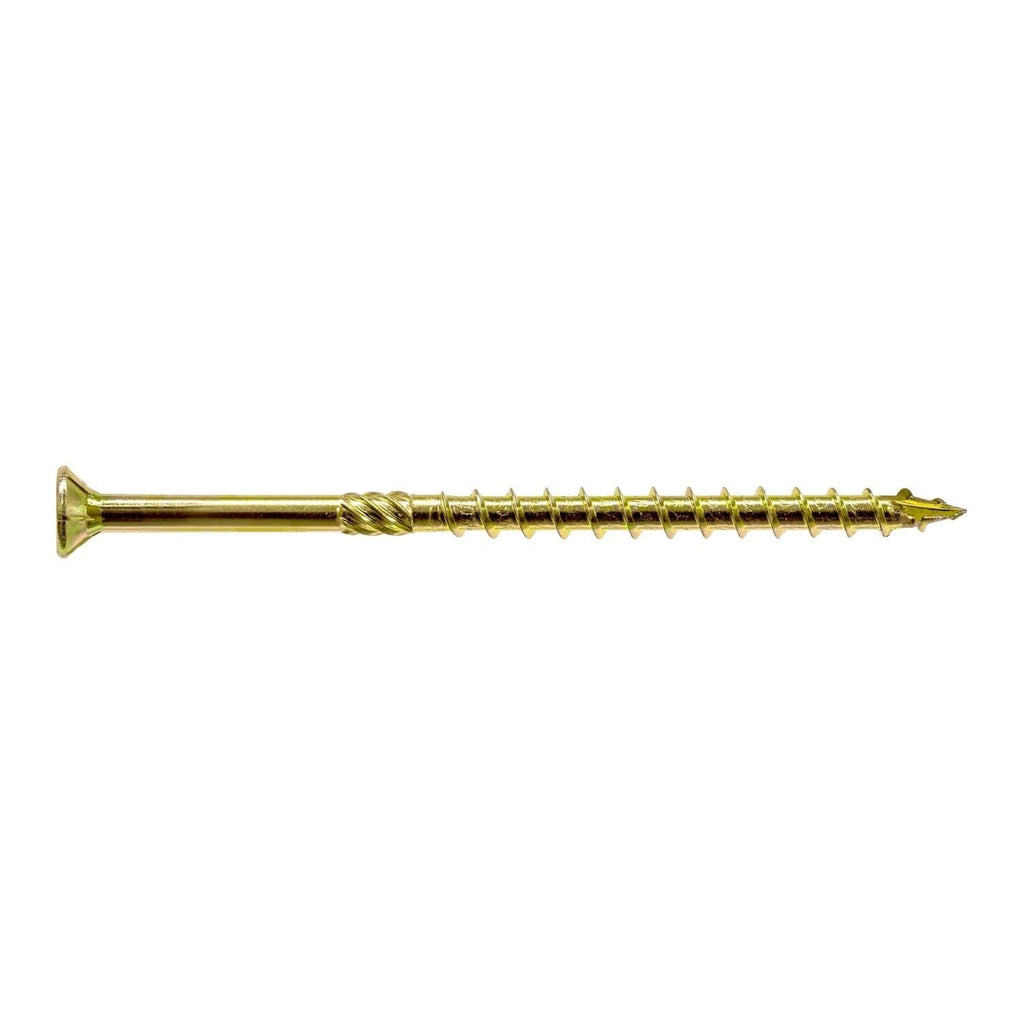 Simpson Strong-Tie SDCP22512 Strong-Drive SDCP TIMBER-CP Screw, 0.315-in. x 5-1/2-in. T40, Yellow Zinc, 250-Pack