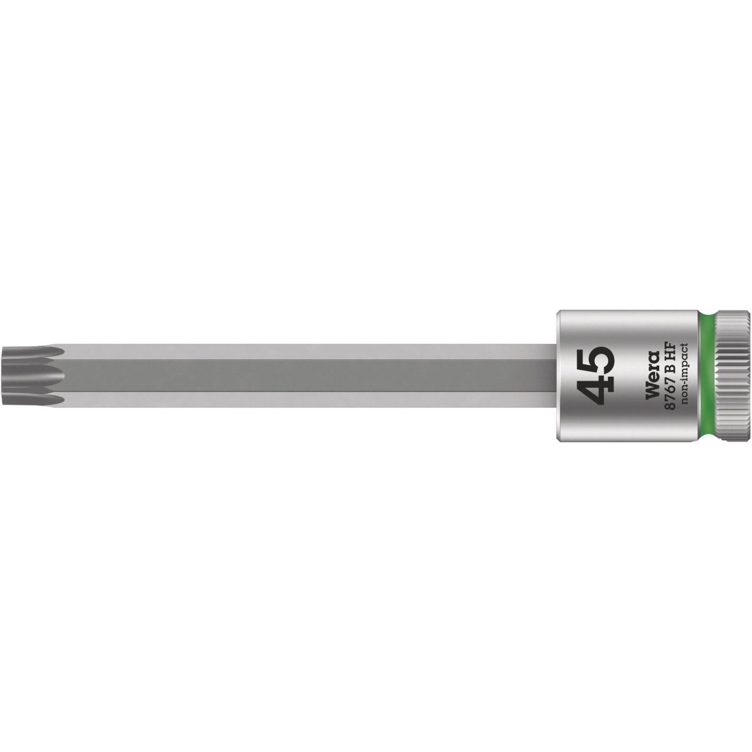 Wera 8767 B Hf Torx Zyklop Bit Socket With Holding Function, 3/8-in. Drive, Torx 45x100-mm.